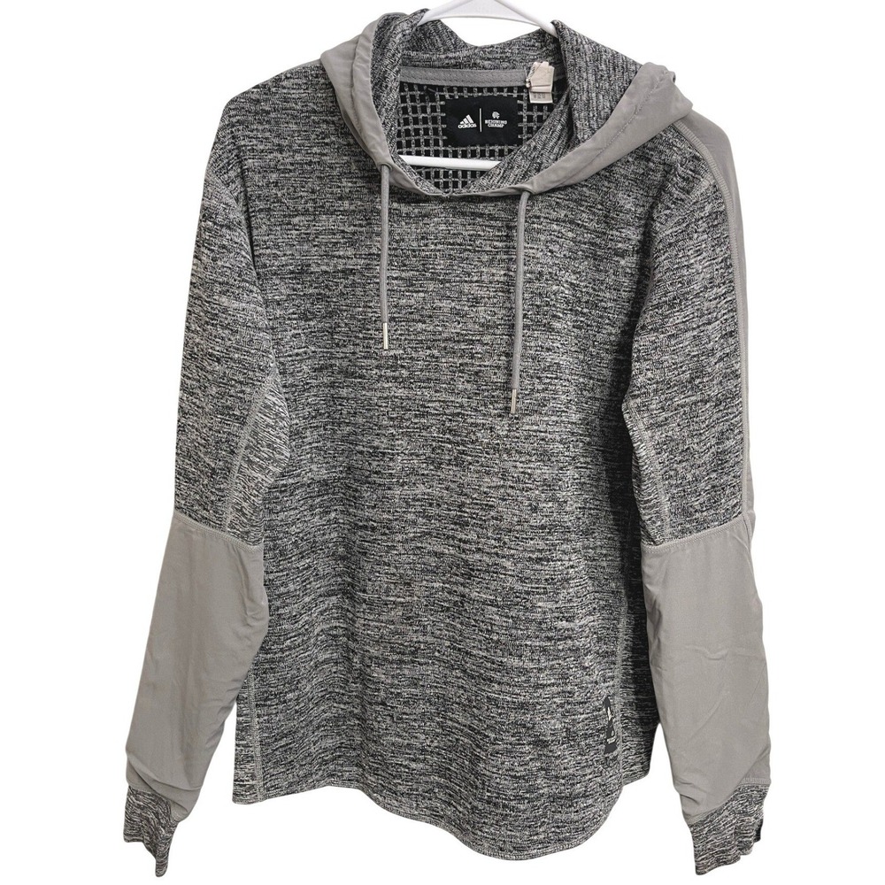 Men's Adidas x Reigning‎ Champ Hoodie Gray Athletic Training Pullover Size S